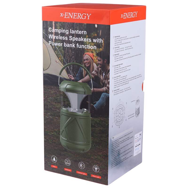 اسپیکر بلوتوثی رم و فلش خور X-Energy Campbox