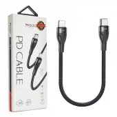 کابل تبدیل کوتاه فست شارژ Yesido CA82 Type-C To Lightning PD 2.4A 30cm