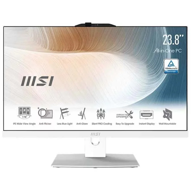 آل این وان MSI AM242TP 13M W Core i3 (1315U) 8GB 512GB SSD Intel 24″ FHD