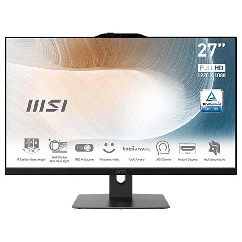 آل این وان MSI AM242TP 13M W Core i3 (1315U) 8GB 512GB SSD Intel 24″ FHD