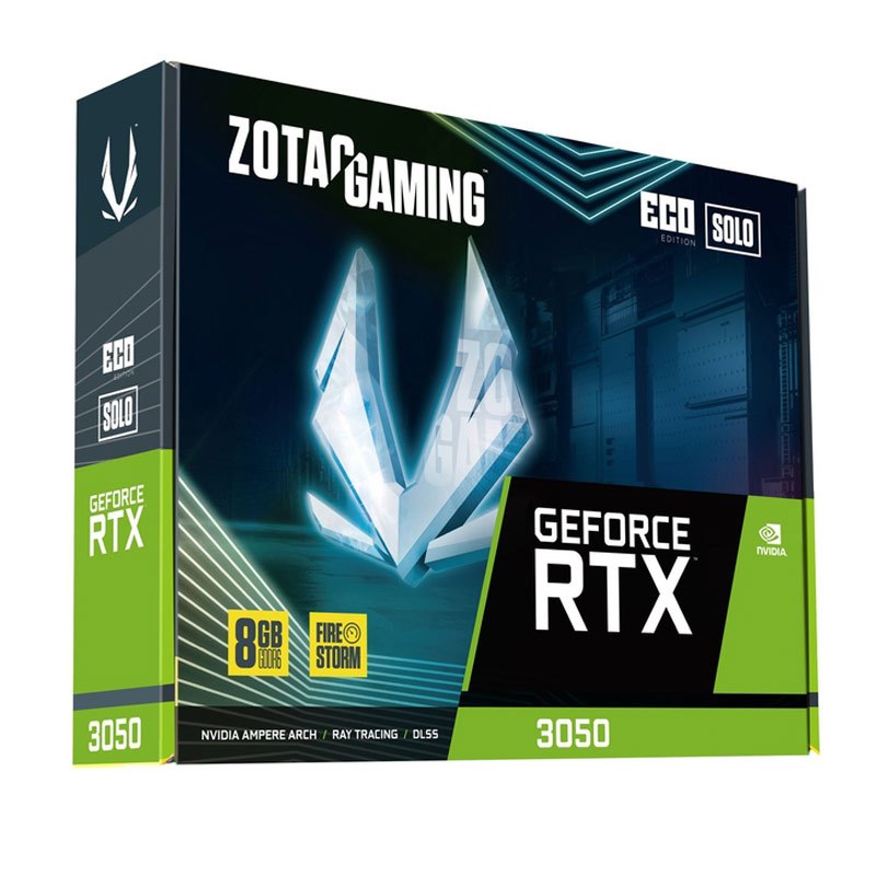 کارت گرافیک Zotac Gaming GeForce RTX 3050 Eco Solo 8GB GDDR6 128Bit