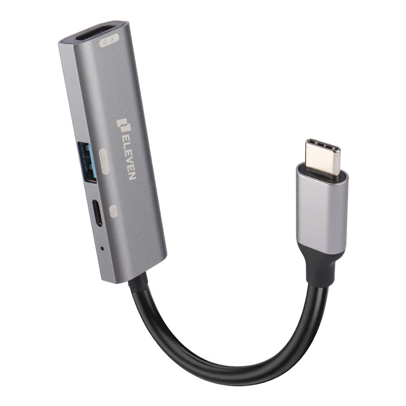 هاب 3 پورت Type-C ایلون CV1006