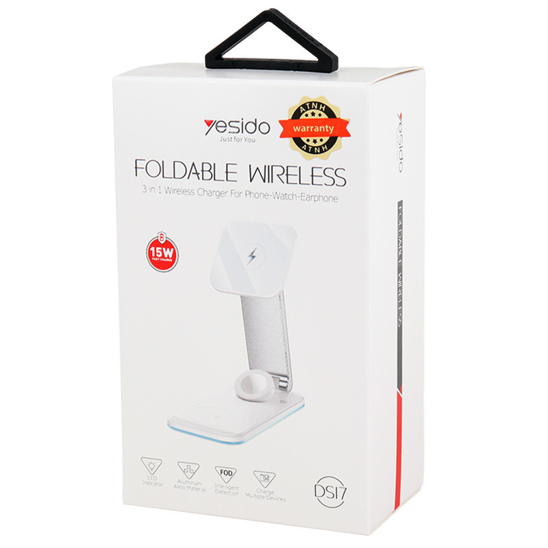 شارژر بی سیم فست شارژ Yesido DS17 15W