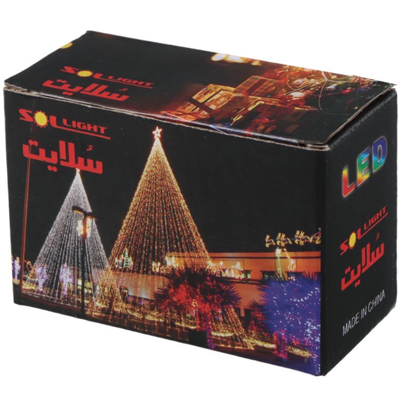 ریسه سوزنی آفتابی 200 متری Solight