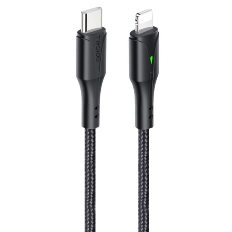 کابل تبدیل فست شارژ Yesido CA99 Type-C To Lightning PD 20W 1.2m