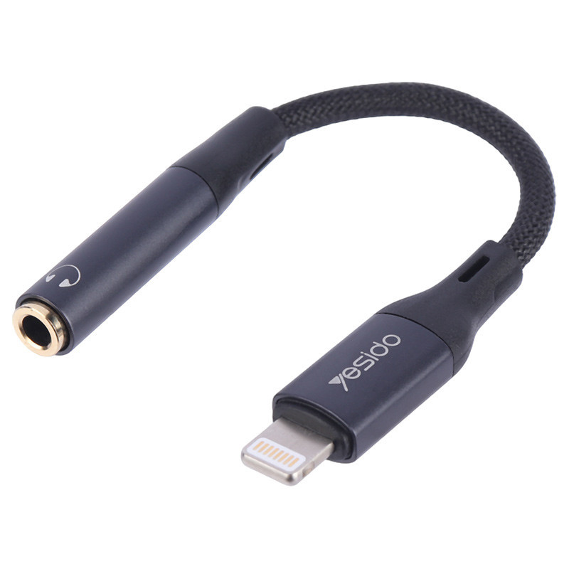 کابل تبدیل Yesido YAU37 Lightning To AUX