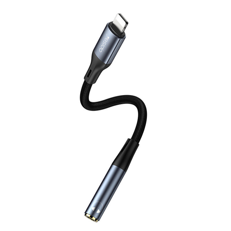 کابل تبدیل Yesido YAU37 Lightning To AUX