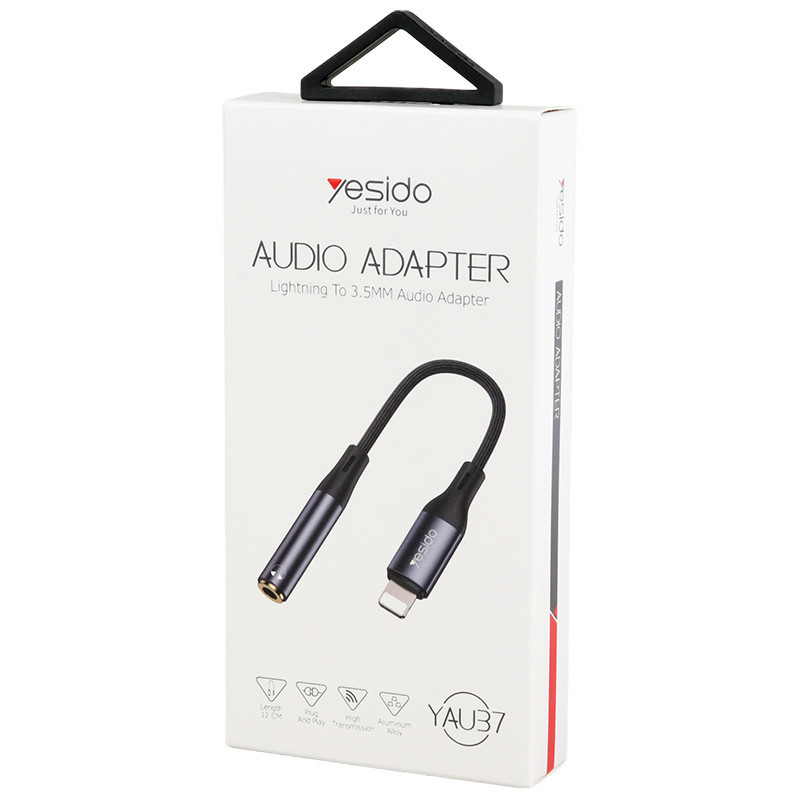 کابل تبدیل Yesido YAU37 Lightning To AUX