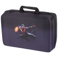 کیف کنسول بازی PS5 Slim طرح Spiderman Miles Morales