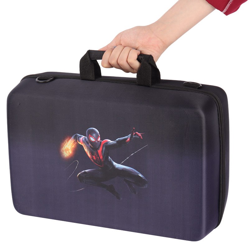 کیف کنسول بازی PS5 Slim طرح Spiderman Miles Morales