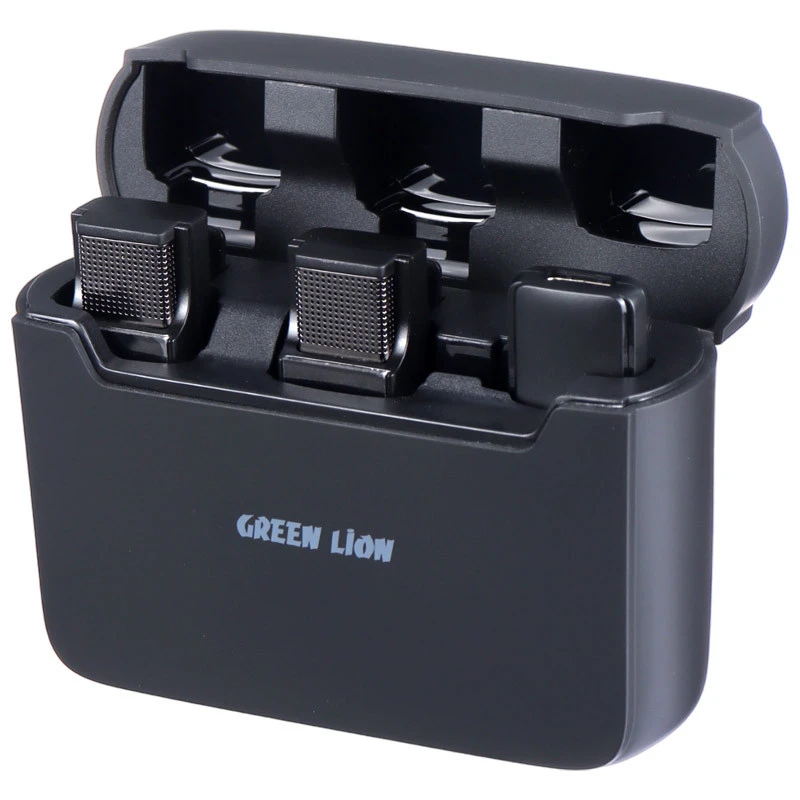 میکروفون یقه ای بی سیم Green Lion GN2IN1DDMTCBK Type-C