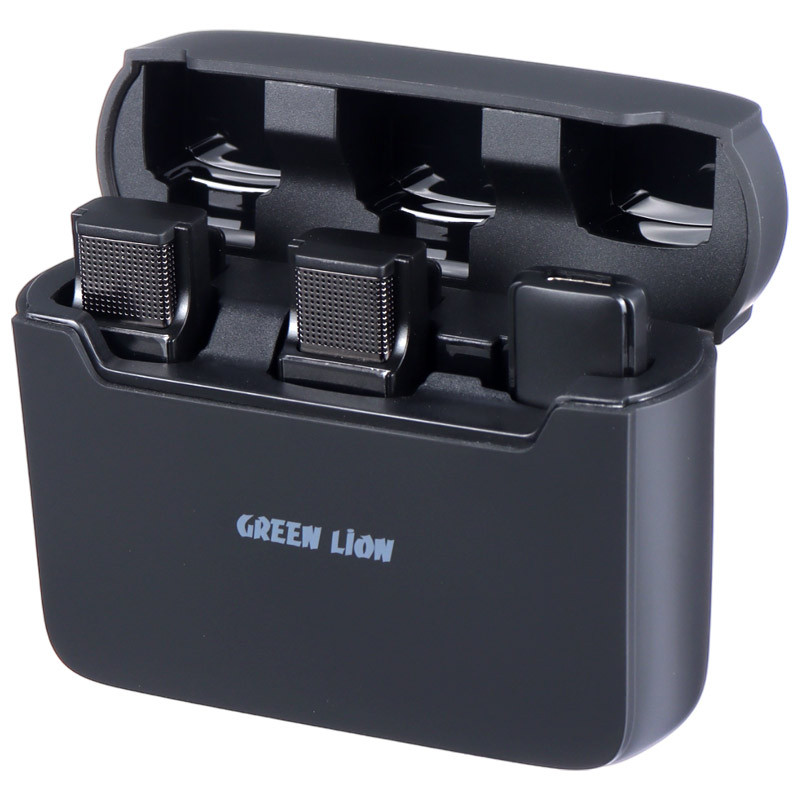 میکروفون یقه ای بی سیم Green Lion GN2IN1DDMTCBK Type-C