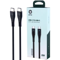 کابل تبدیل فست شارژ Green Lion GNCCTCTYC Type-C To Type-C 60W 1m