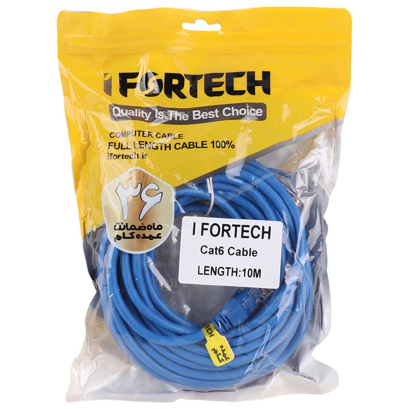 کابل شبکه Ifortech Cat6 10m