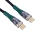 کابل تبدیل فست شارژ Green Lion Transparent Type-C To Type-C 60W 1m