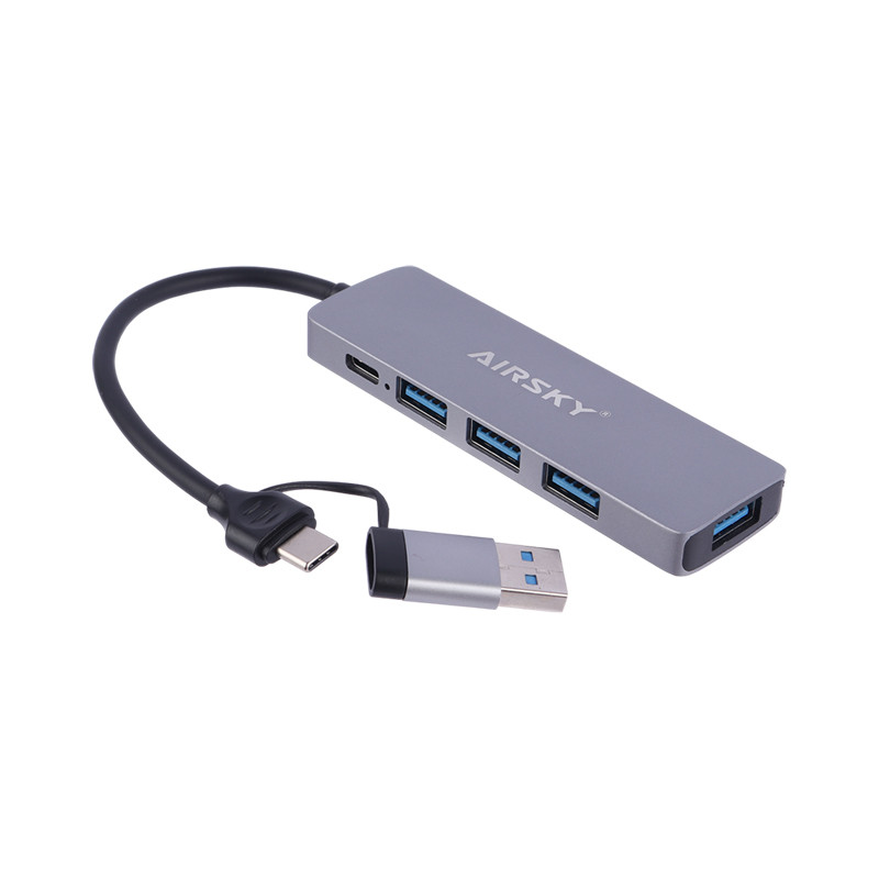 هاب 5 پورت Type-C آی فور تک Airsky HC-13EL