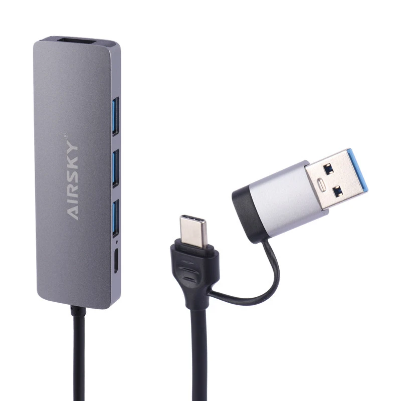 هاب 5 پورت Type-C آی فور تک Airsky HC-13EL