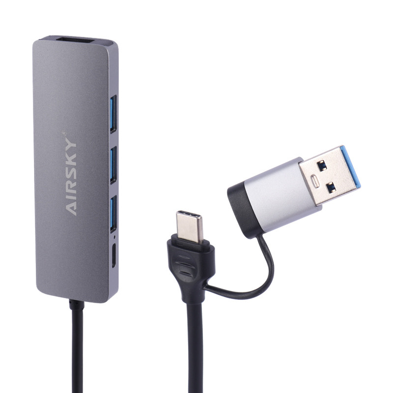 هاب 5 پورت Type-C آی فور تک Airsky HC-13EL