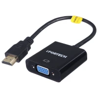 تبدیل Ifortech HDMI To VGA + کابل صدا