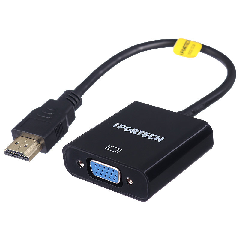 تبدیل Ifortech HDMI To VGA + کابل صدا