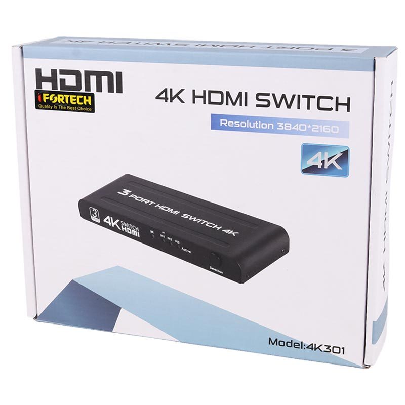 سوییچ Ifortech 4K301&nbsp;3Port HDMI