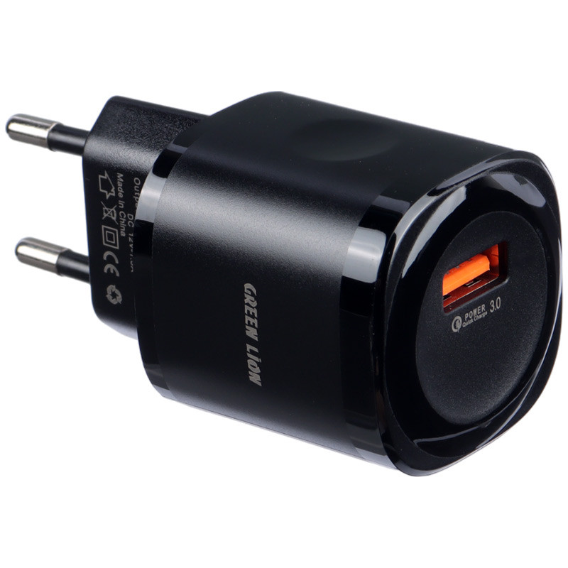 کلگی فست شارژ Green Lion GL-WC09 QC3.0 3A 18W