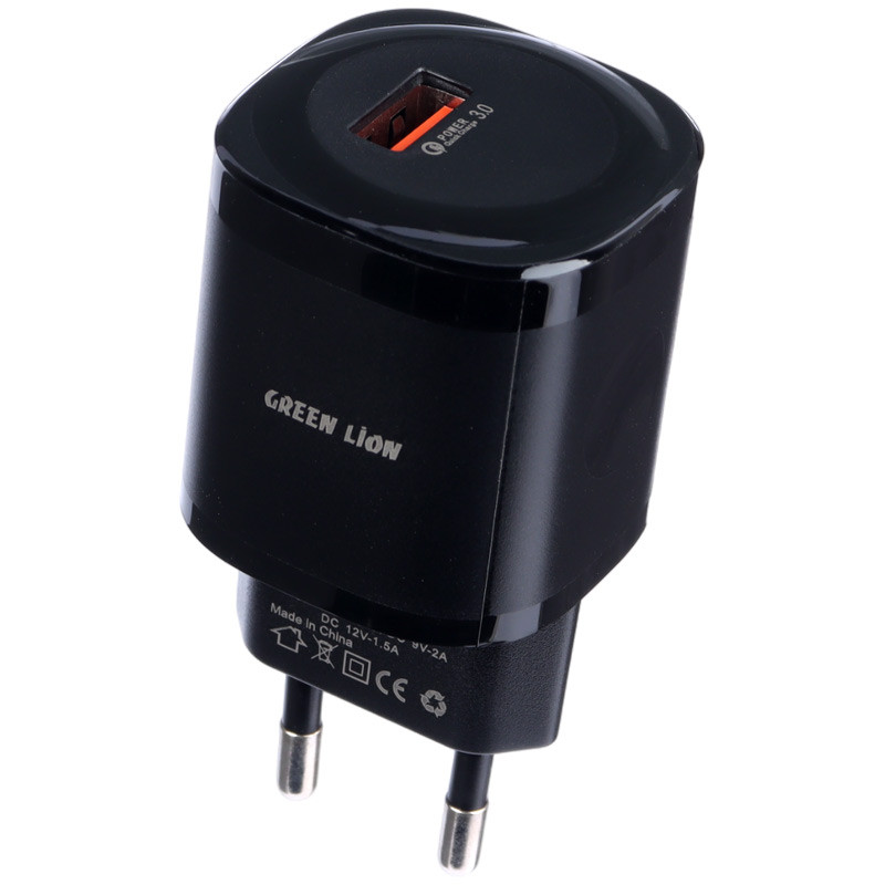 کلگی فست شارژ Green Lion GL-WC09 QC3.0 3A 18W