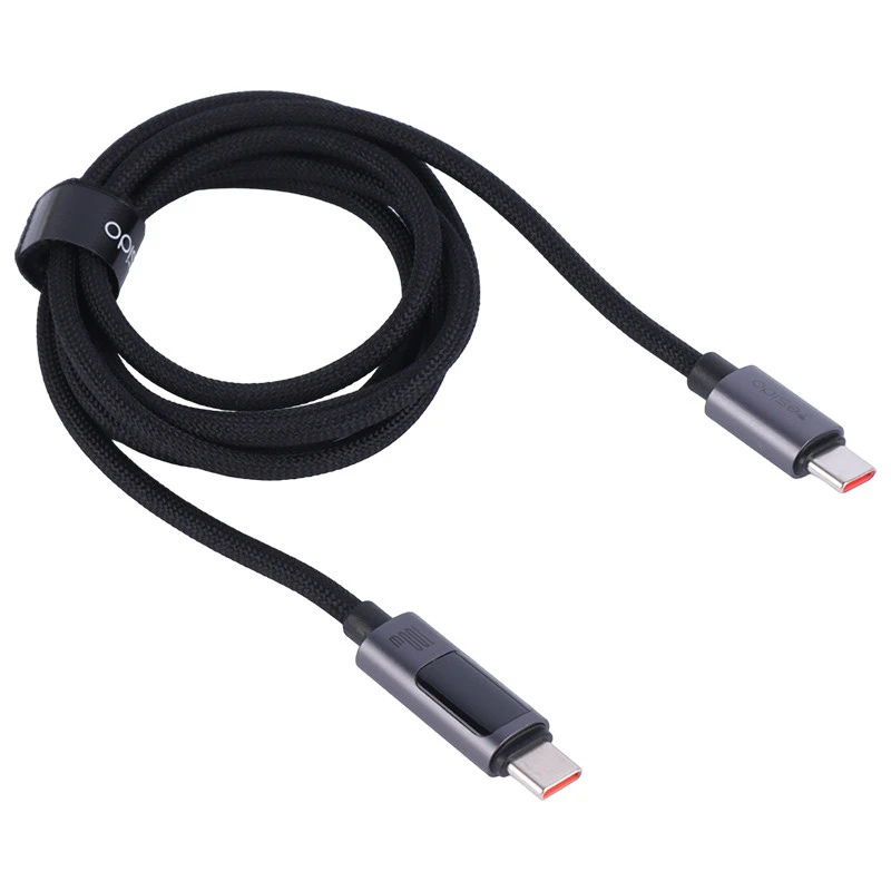 کابل تبدیل فست شارژ Yesido CA158 VOOC QC PD 100W Type-C To Type-C 1.2m