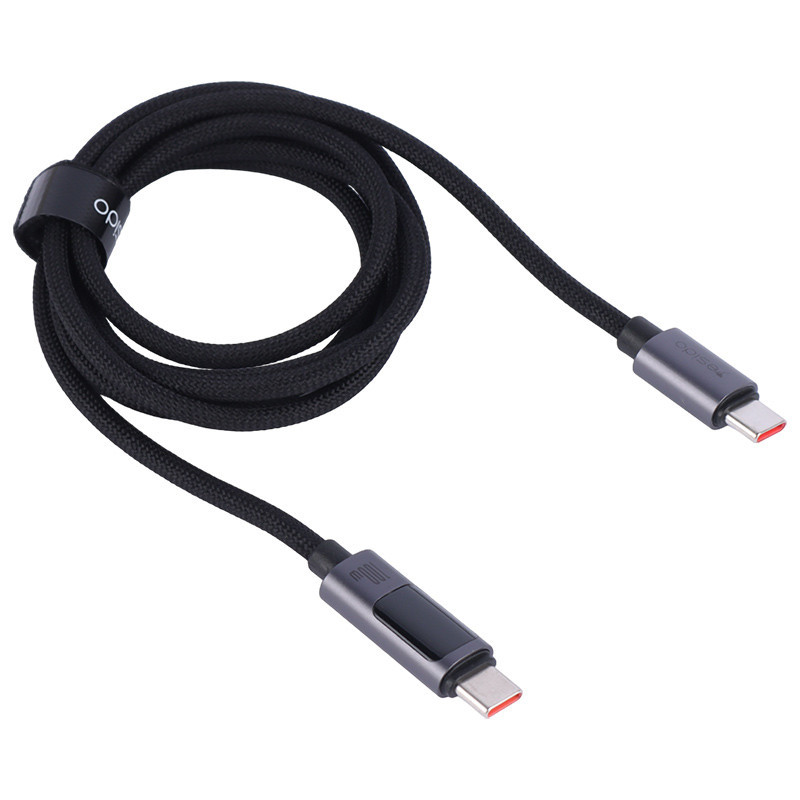 کابل تبدیل فست شارژ Yesido CA158 VOOC QC PD 100W Type-C To Type-C 1.2m