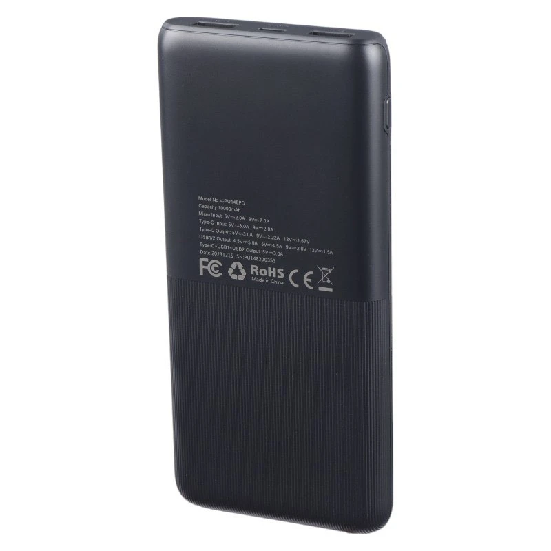 پاوربانک فست شارژ 10000 وریتی Verity V-PU148 QC3.0 PD 22.5W