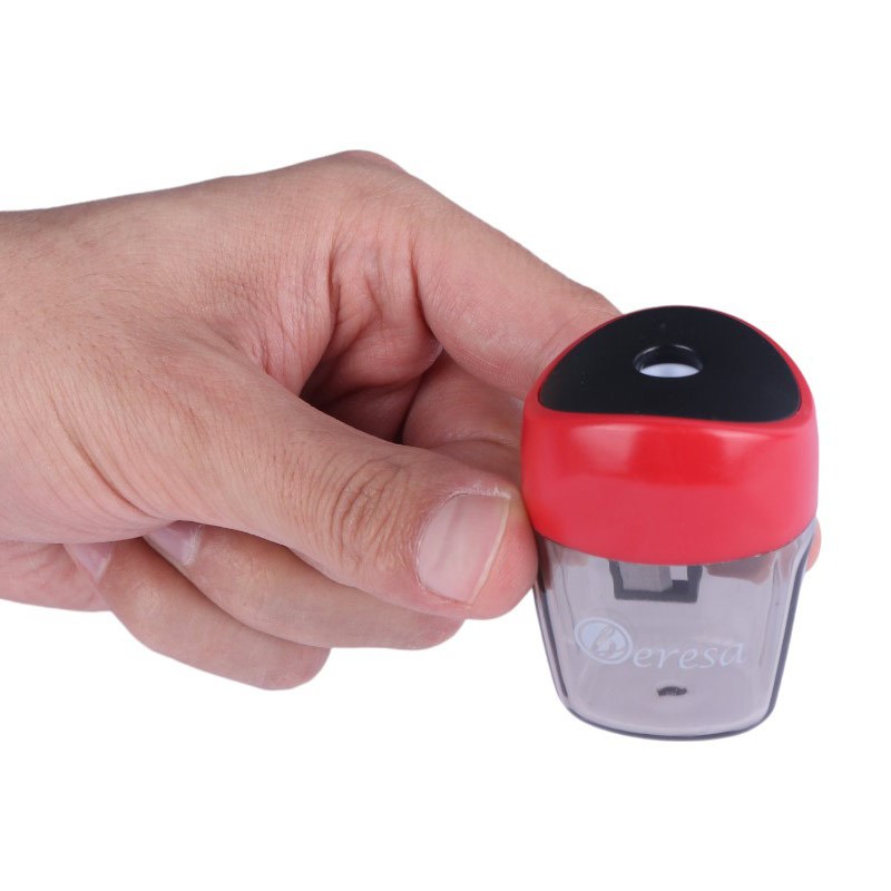 تراش پلاستیکی مخزن دار Beresa B9011 بسته 12 عددی