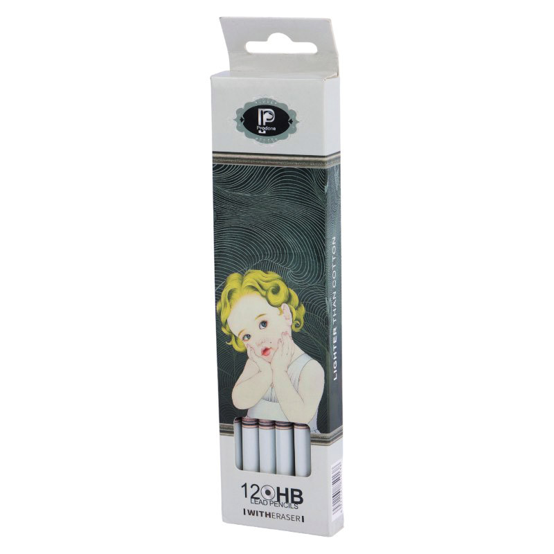 مداد مشکی پرودون Prodone PR-6630 بسته 12 عددی