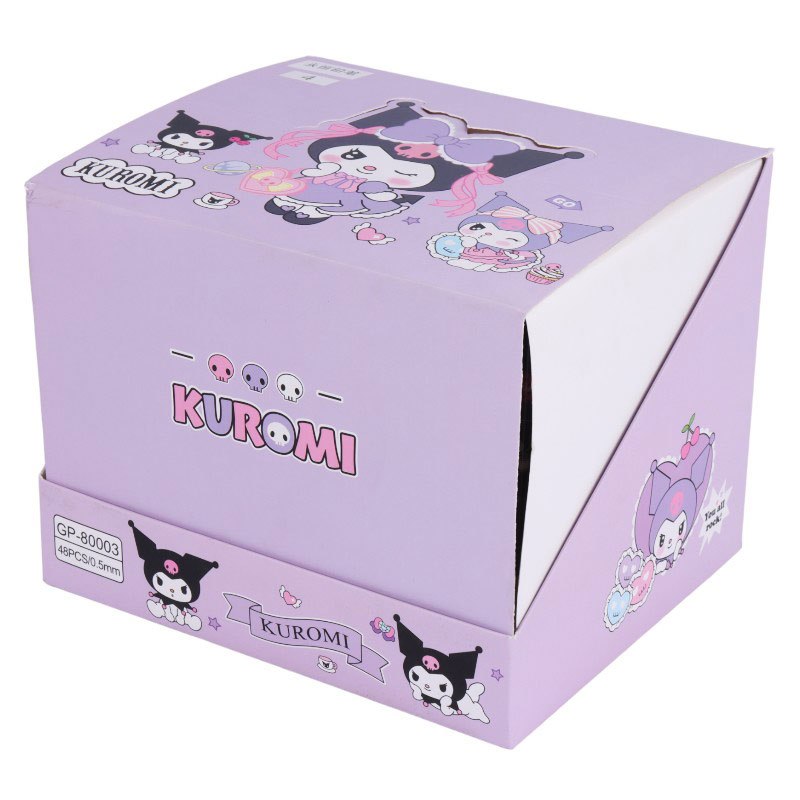 مداد مشکی بی نهایت کورومی Kuromi GP-80003 بسته 48 عددی
