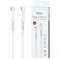 کابل تبدیل فست شارژ Yesido CA154 Type-C To Type-C PD 60W 1m
