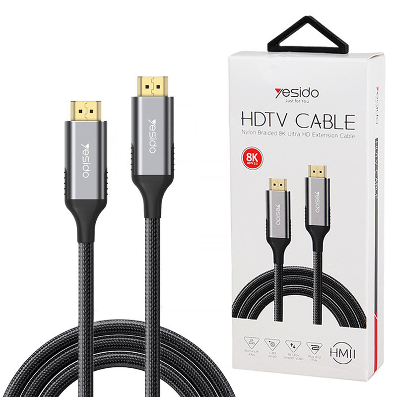 کابل Yesido HM11 HDMI 8K 1.8m