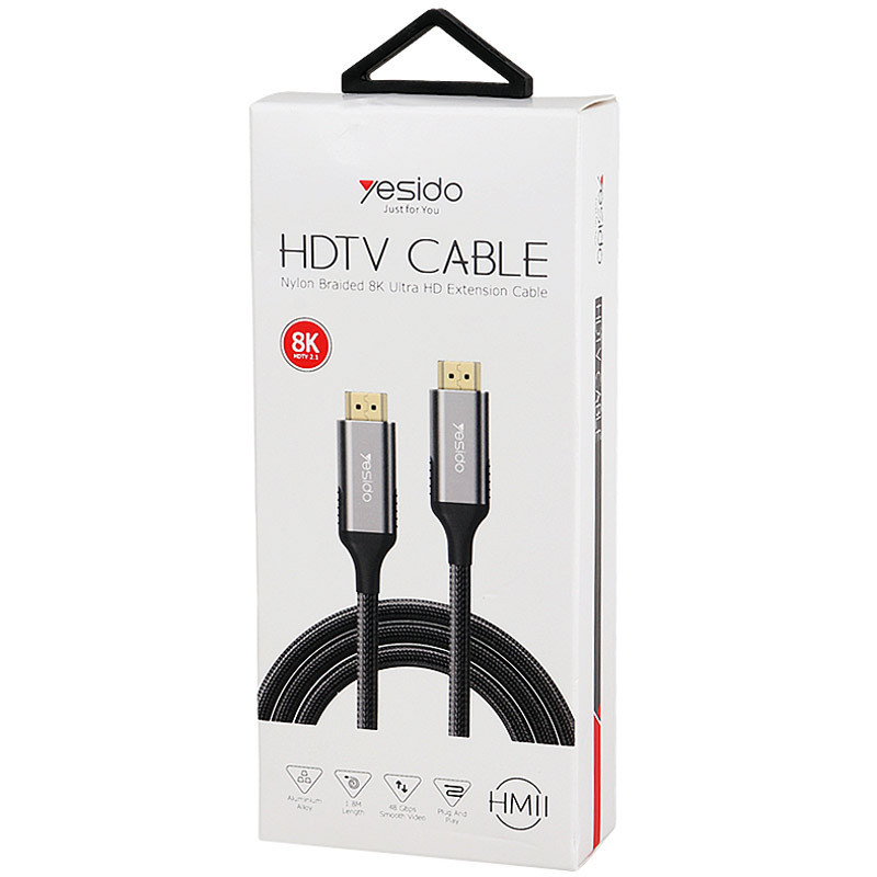 کابل Yesido HM11 HDMI 8K 1.8m