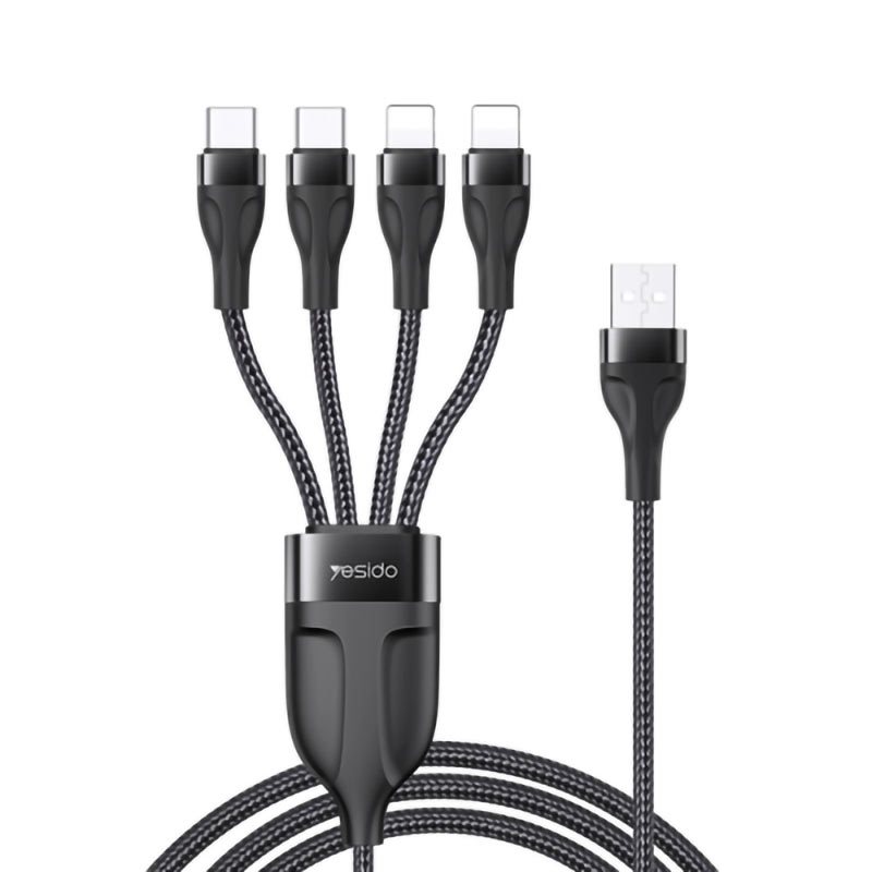 کابل چهار سر Yasido CA111 1.2m