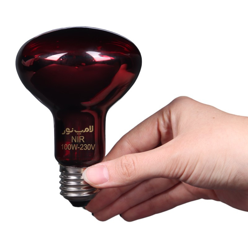 لامپ مادون قرمز Lamp Noor E27 100W