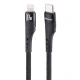کابل تبدیل فست شارژ Yesido CA115 Type-C To Lightning PD 27W 3m