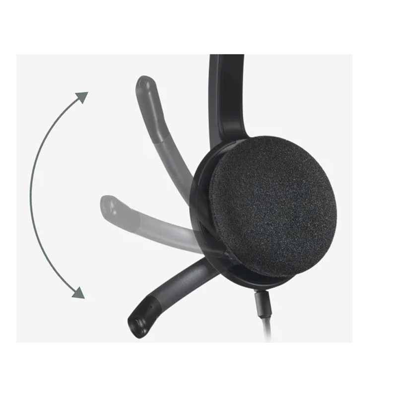 هدست سیم دار Logitech H340