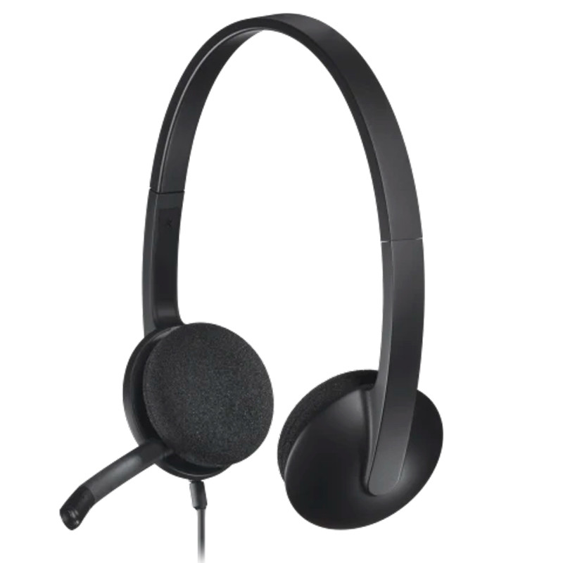 هدست سیم دار Logitech H340