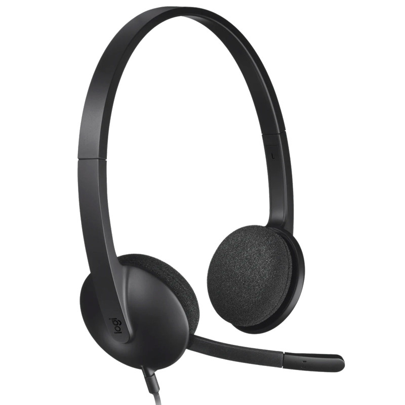 هدست سیم دار Logitech H340