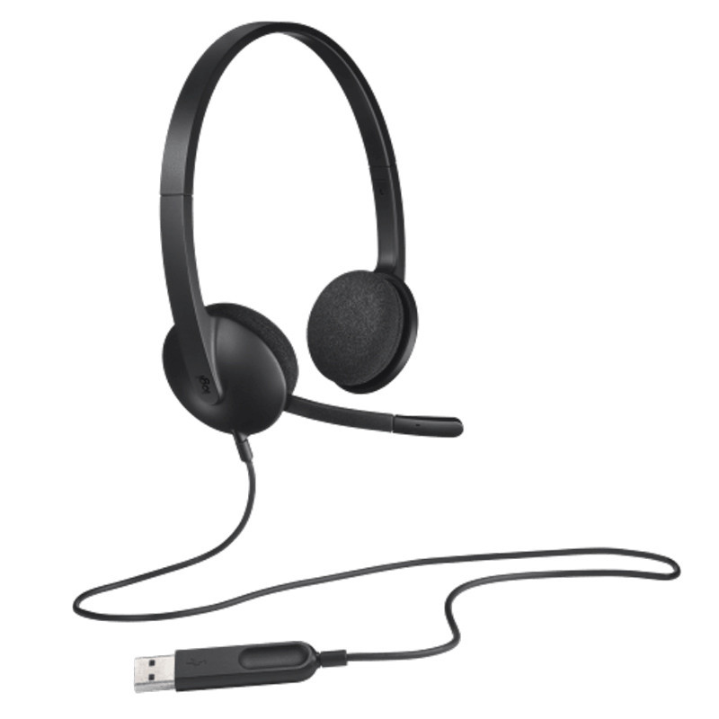 هدست سیم دار Logitech H340