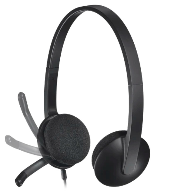 هدست سیم دار Logitech H340