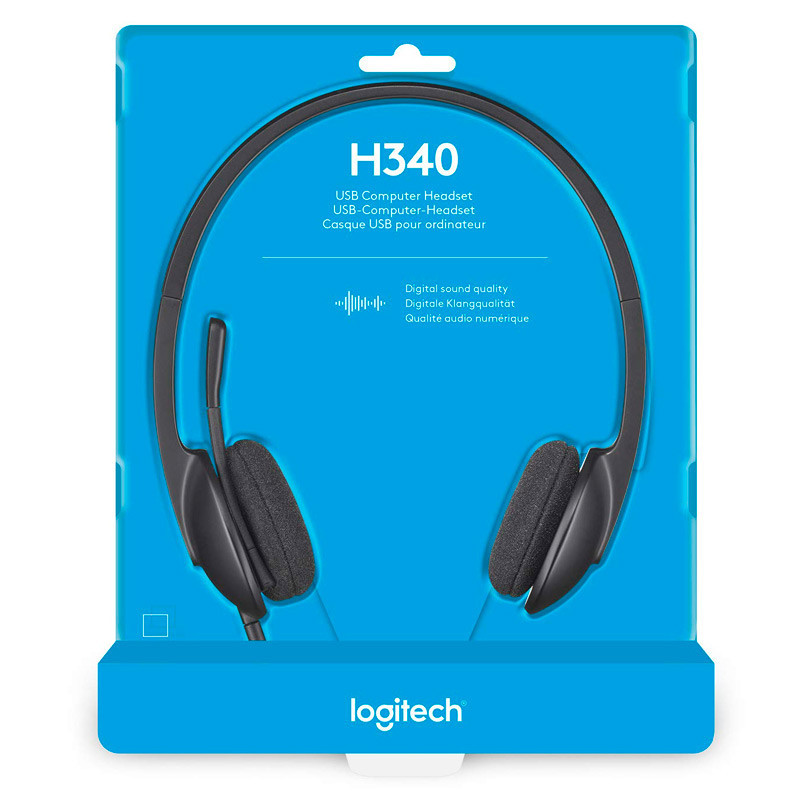 هدست سیم دار Logitech H340