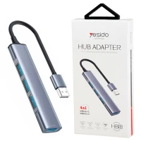 هاب 4 پورت USB3.0 یسیدو HB18