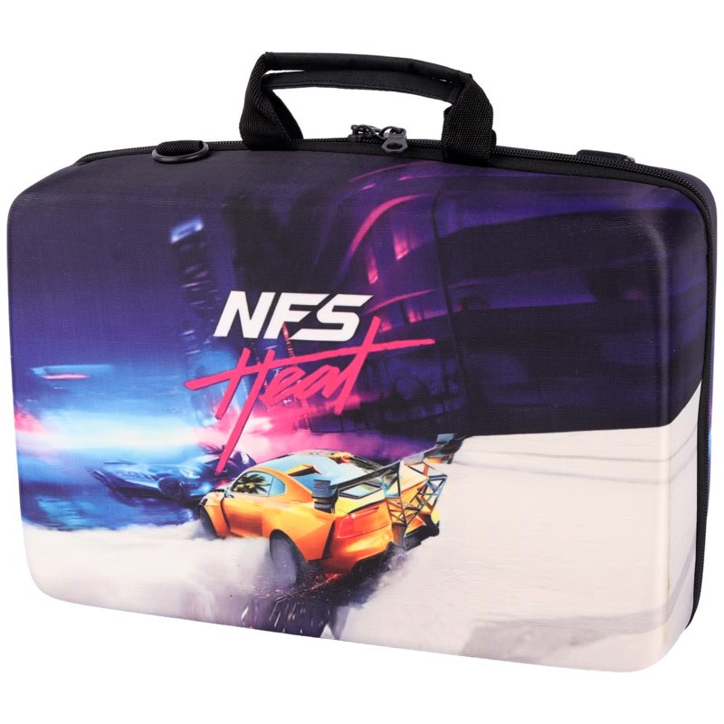 کیف کنسول بازی PS5 Slim طرح Need for Speed Heat