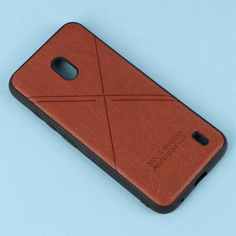 قاب ساده سیلیکونی چرمی Nokia 2.2