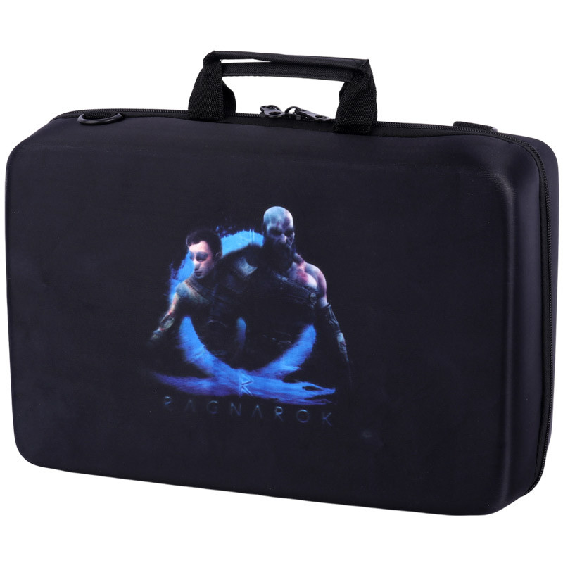 کیف کنسول بازی PS5 Slim طرح God of War Ragnarok کد 3
