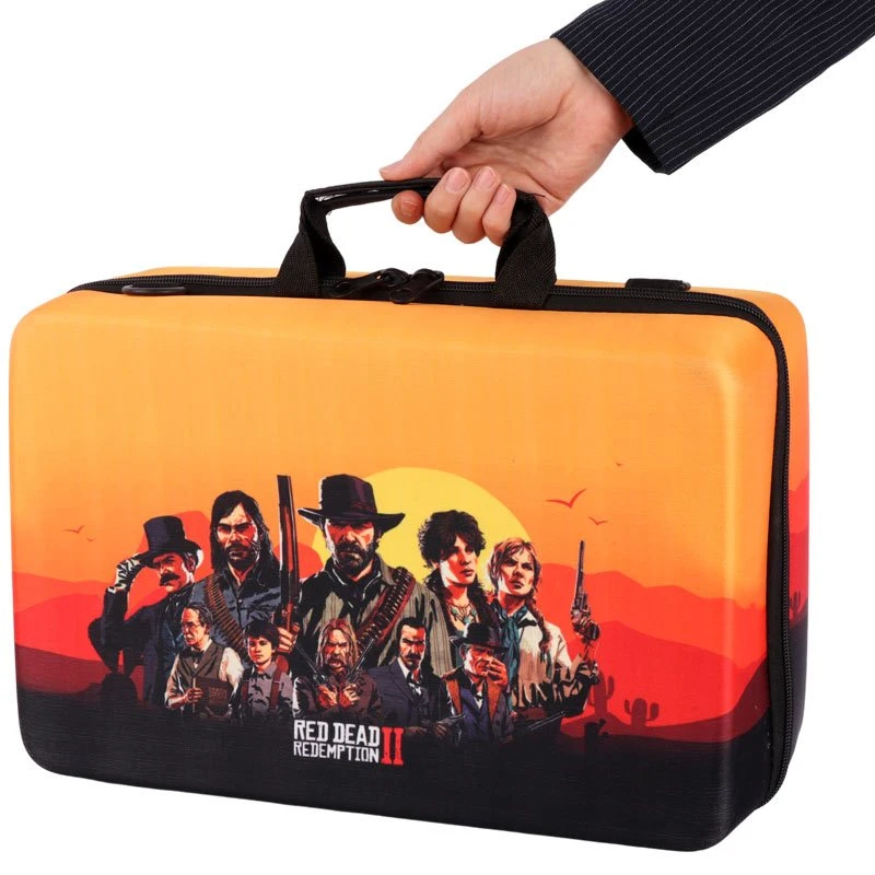 کیف کنسول بازی PS5 Slim طرح Red Dead Redemption 2 کد 4
